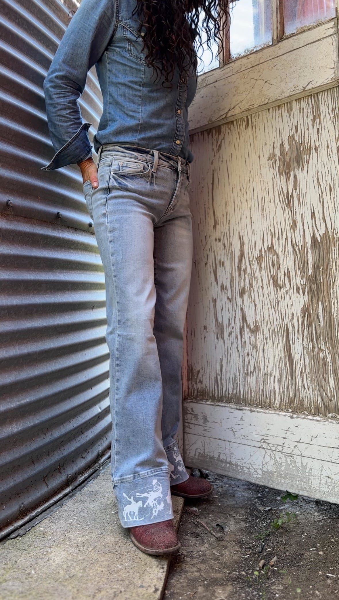 How Ya Like Em Boys Denim Trousers