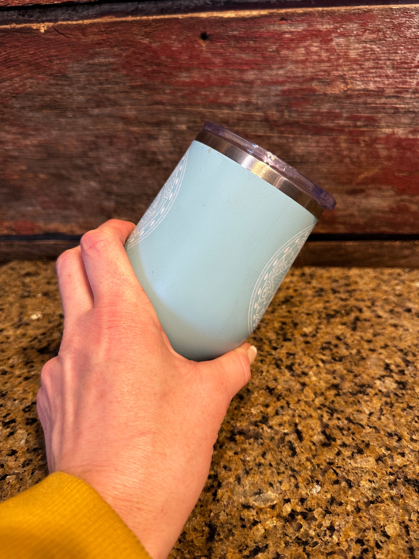 Breakaway Roper On-The-Go Wine Tumbler The Rodeo Rose
