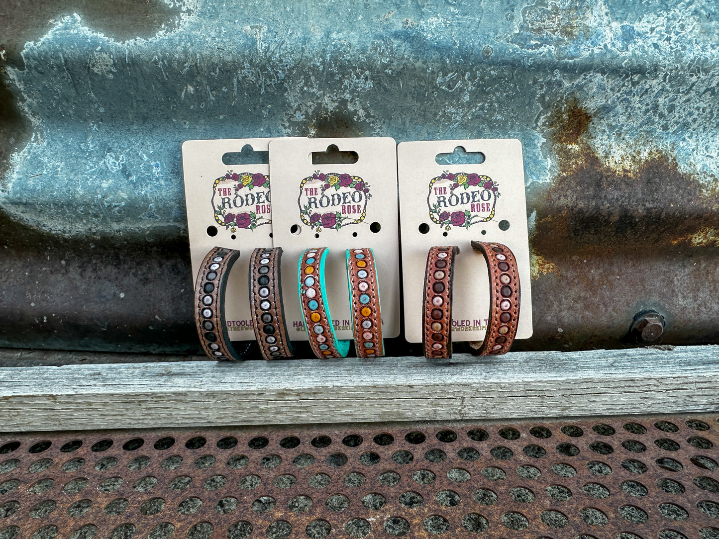 Dot Vera Hoop Earrings Large