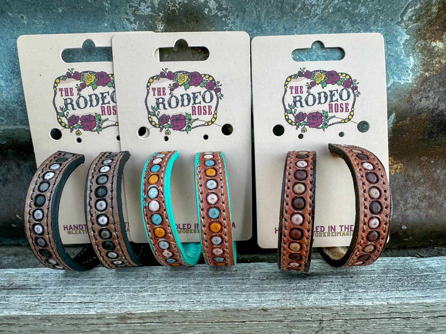 Dot Vera Hoop Earrings Large