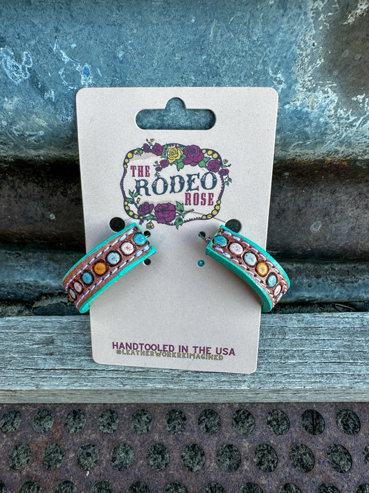 Dot Vera Hoop Earrings Medium