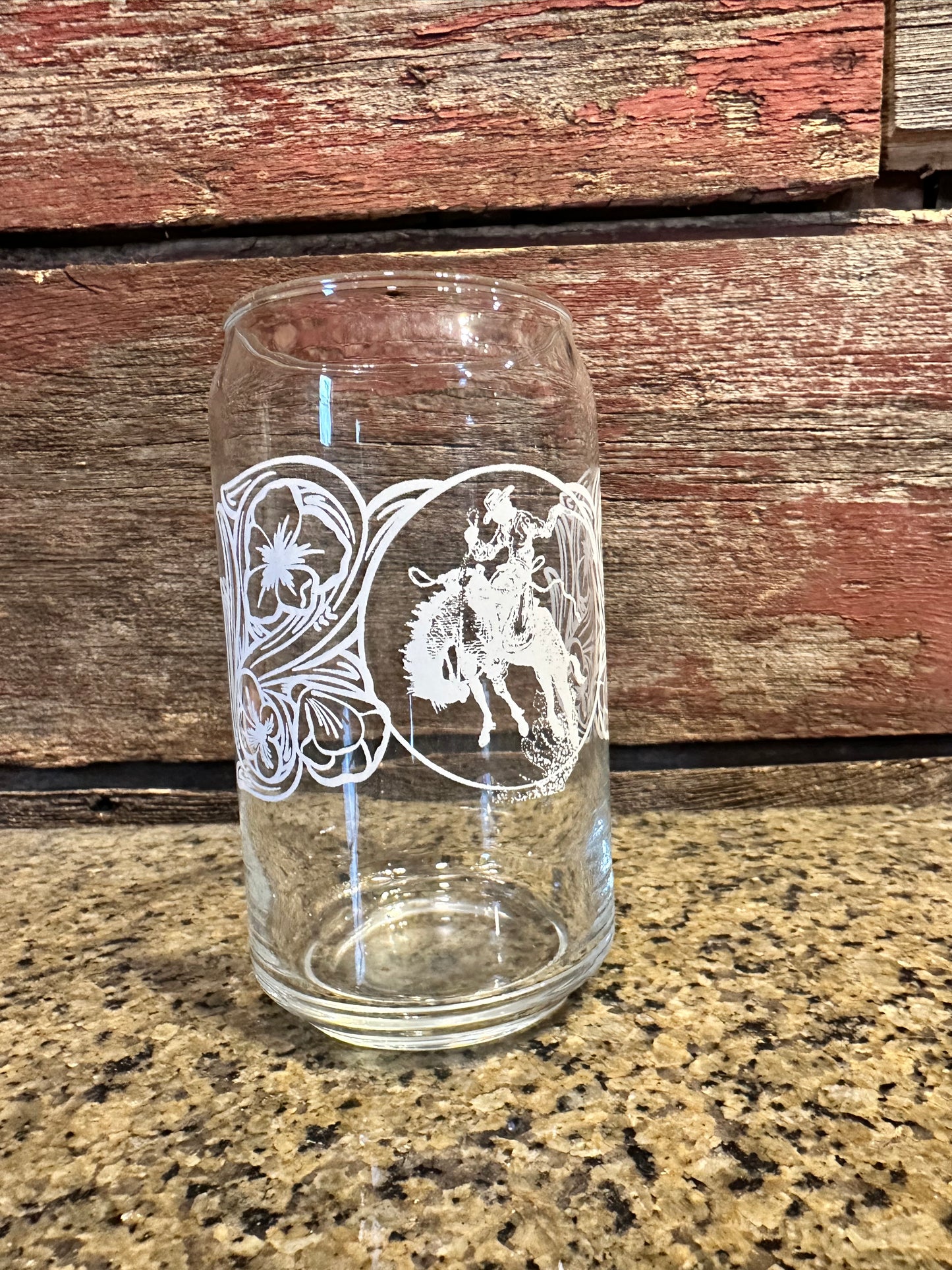 Can Glass Bronc The Rodeo Rose
