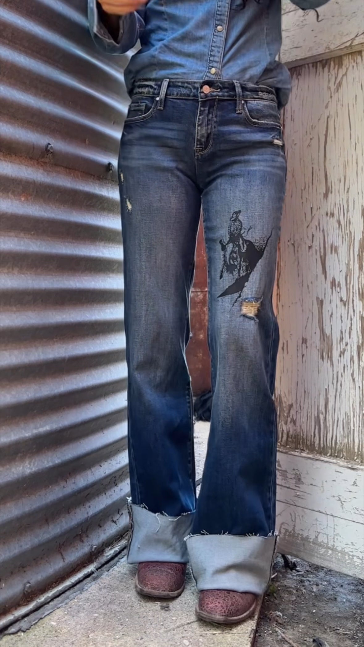 That's A Buckaroo's Life Jeans