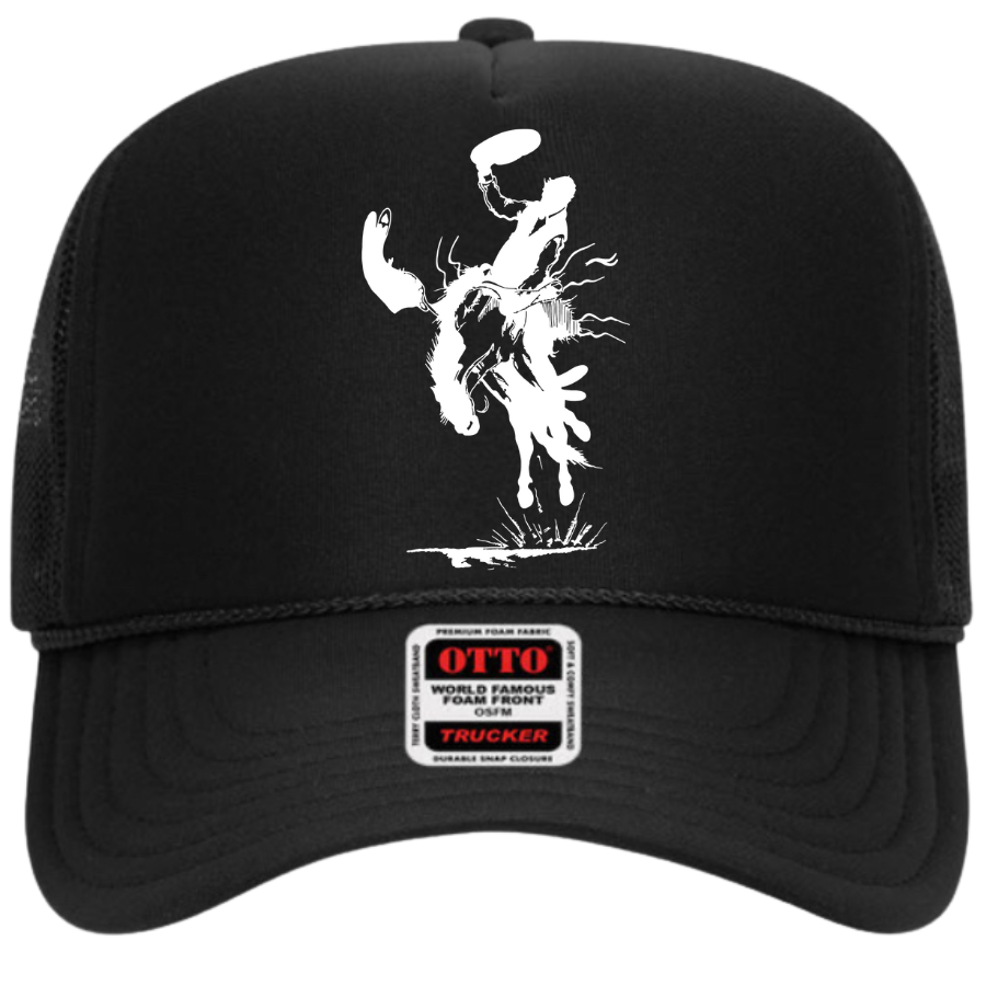 Bronc Snapper Foam Trucker Cap in Solid Colors