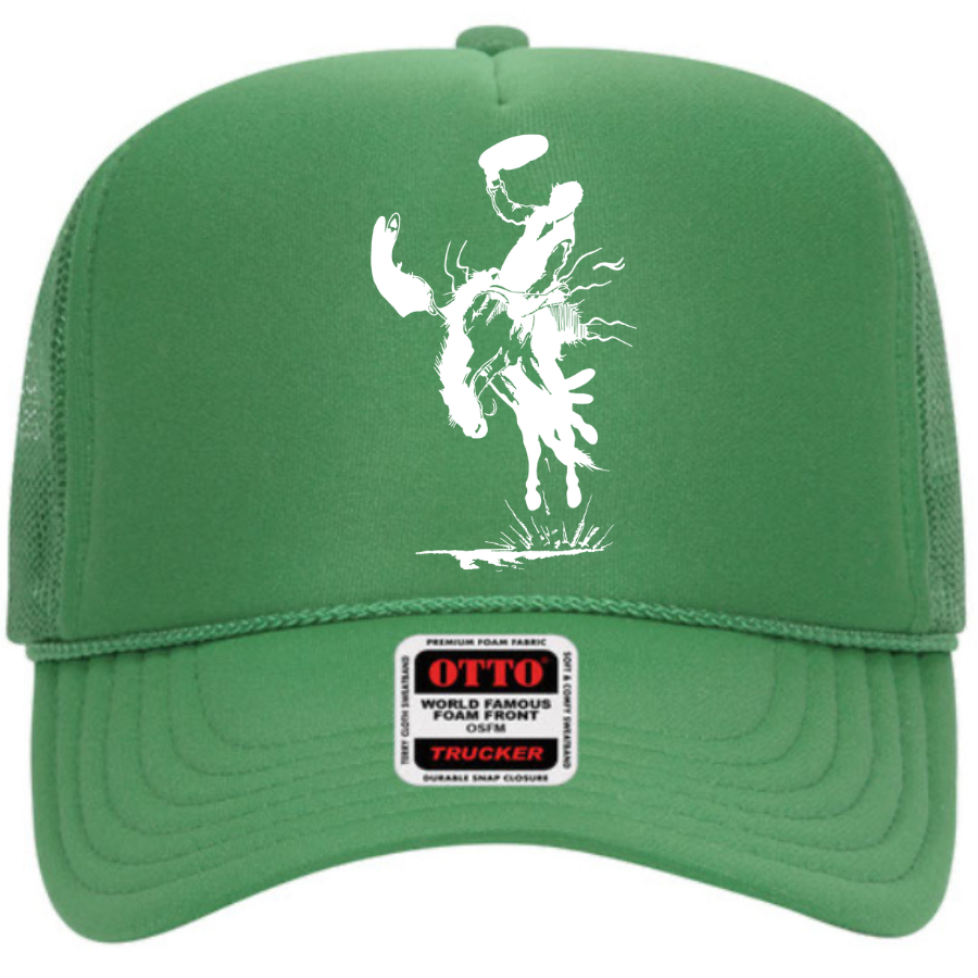 Bronc Snapper Foam Trucker Cap in Solid Colors