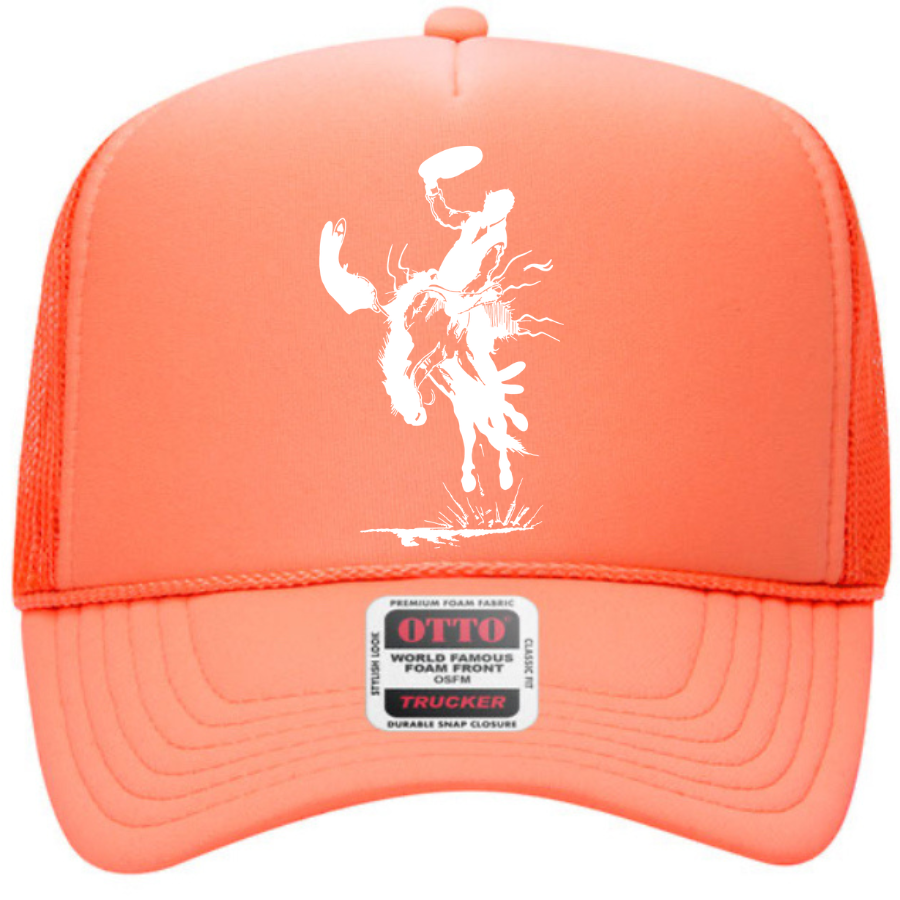 Bronc Snapper Foam Trucker Cap in Spring Colors