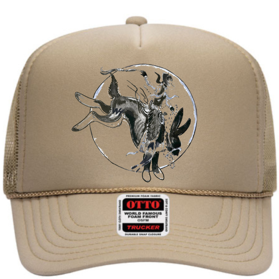Bucking Jackrabbit Foam Trucker Cap in Solid Colors