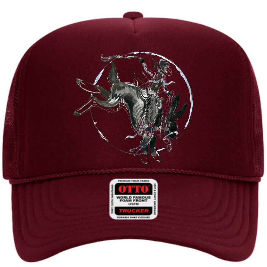 Bucking Jackrabbit Foam Trucker Cap in Solid Colors