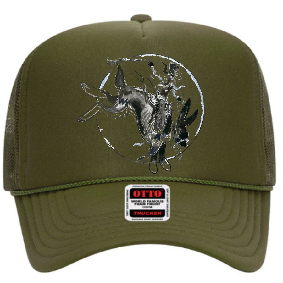 Bucking Jackrabbit Foam Trucker Cap in Solid Colors