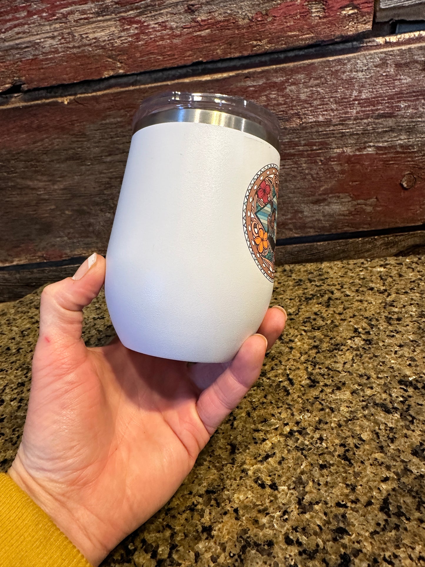 Breakaway Roper On-The-Go Wine Tumbler The Rodeo Rose