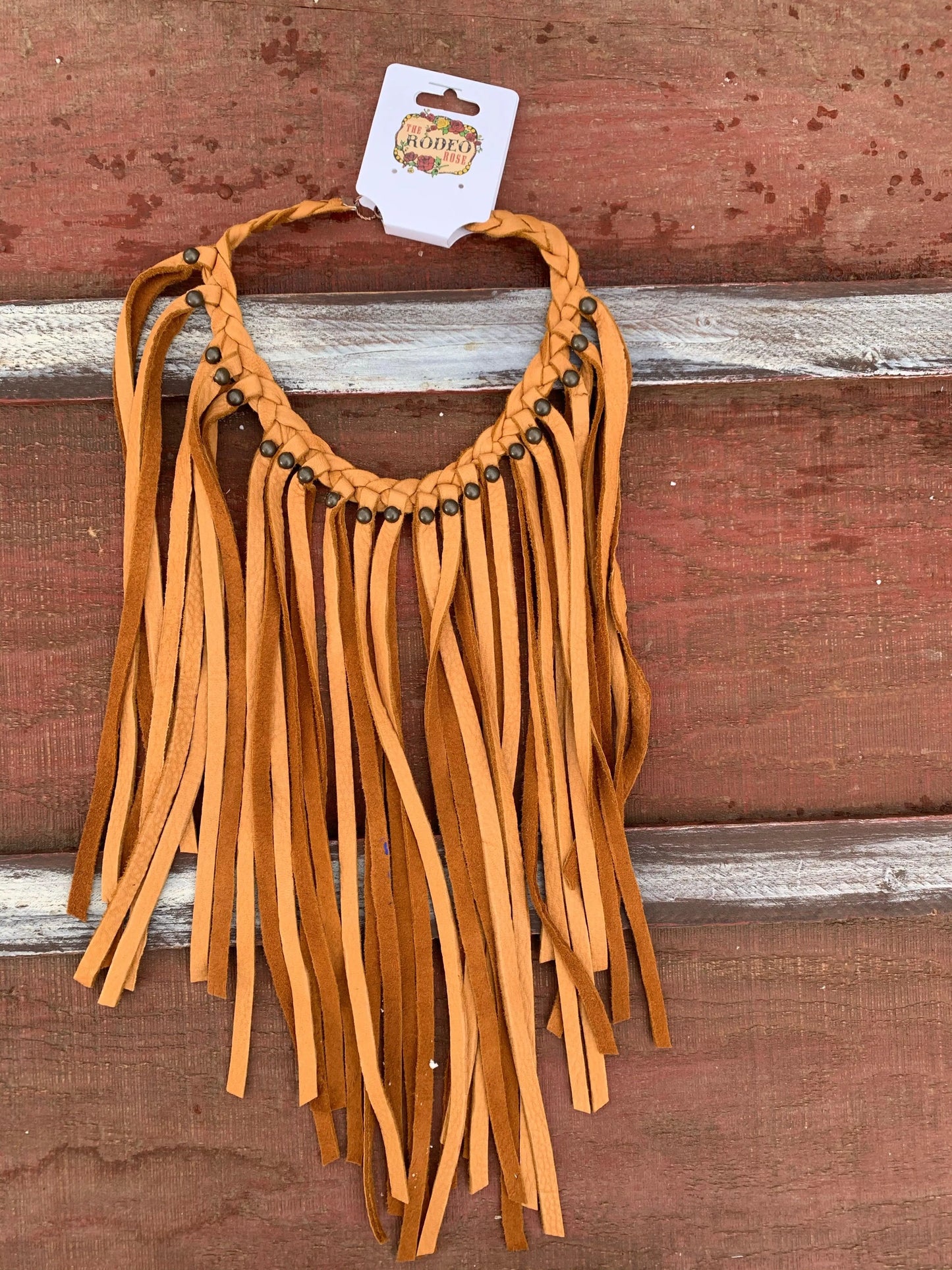 The Jerry Ann Fringe Necklace The Rodeo Rose