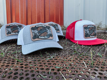 Customizable Tooled Bronc Buckle Cap