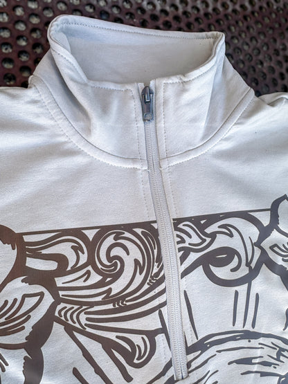 Cattle Call 3/4 Zip Pullover Sweatshirt