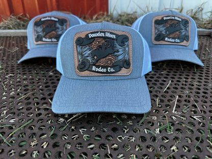 Customizable Tooled Bronc Buckle Cap