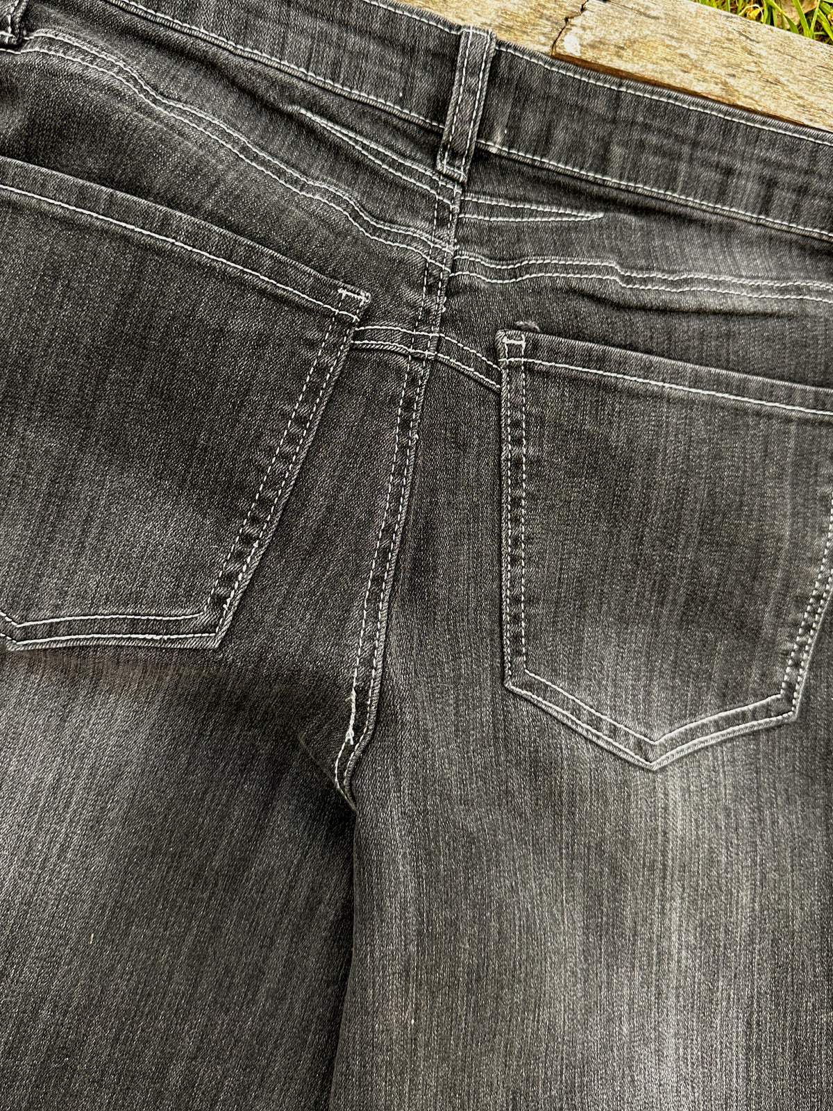 Cowboy Graffiti Palazzo Jeans