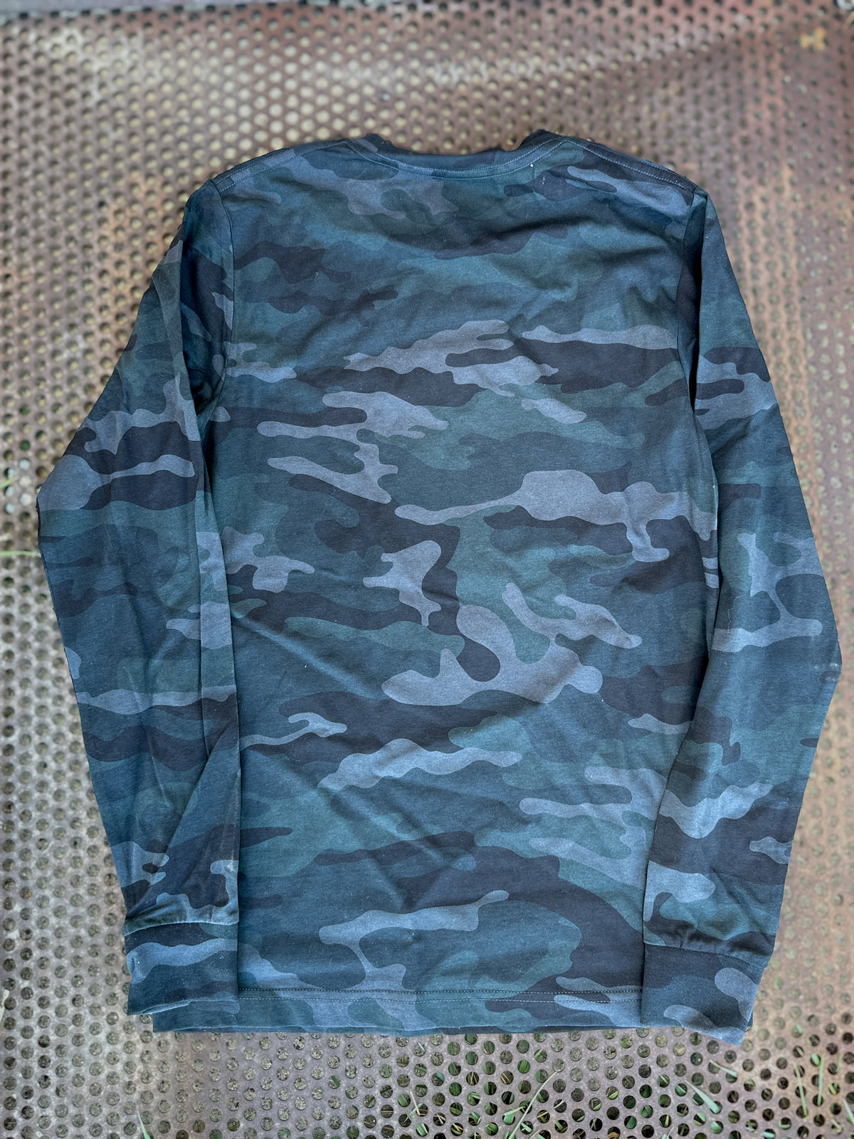 Cowgirl Camo Long Sleeve Tee