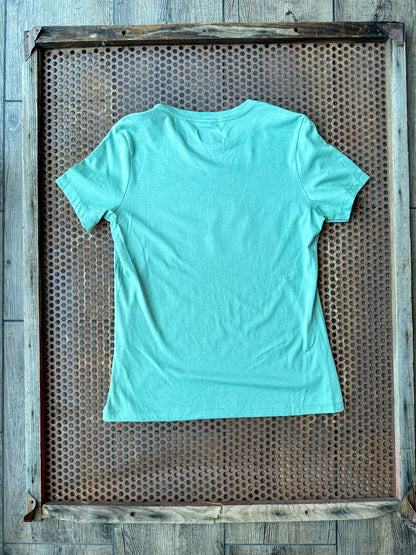 Rodeo Mom T shirt in Sage Green The Rodeo Rose