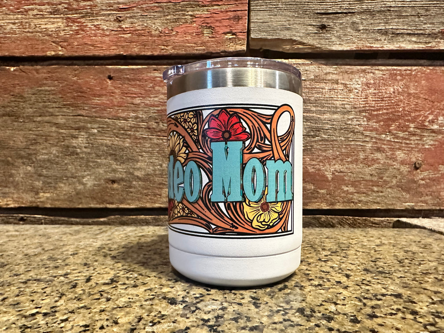 Rodeo Mom 15 oz coffee mug The Rodeo Rose