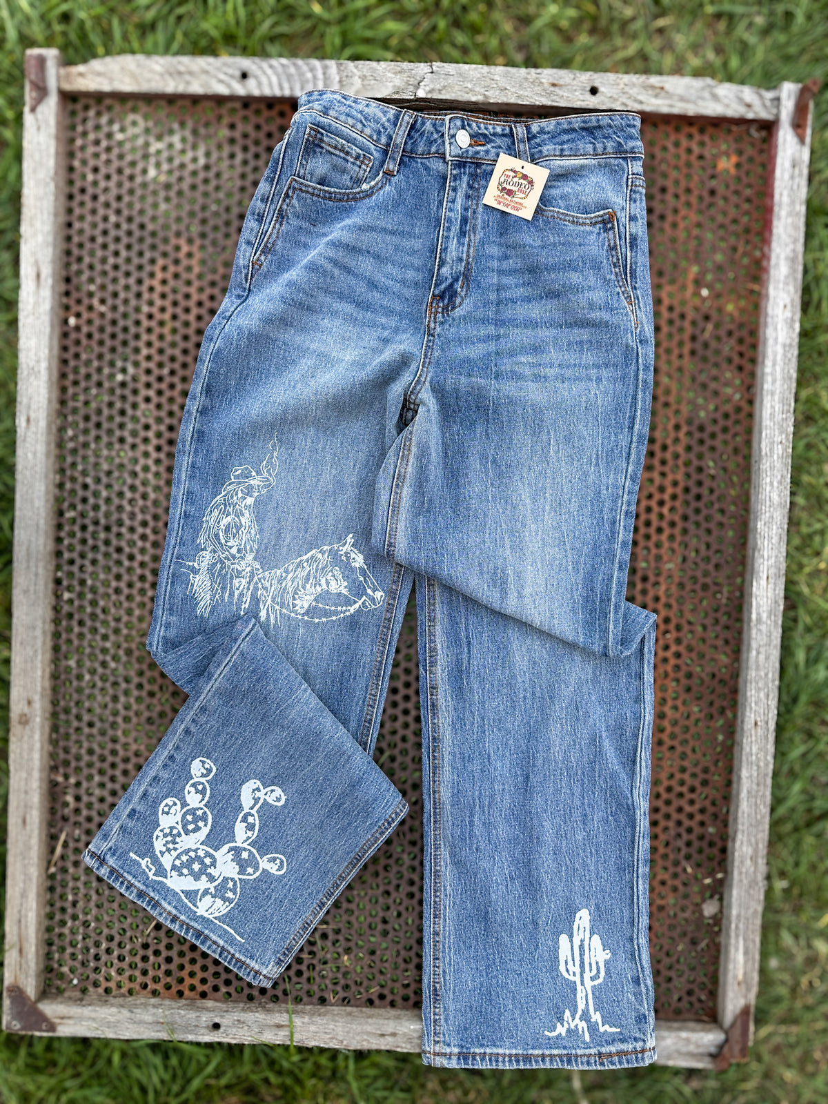 Smoking Cowgirl 90s Relaxed Jeans