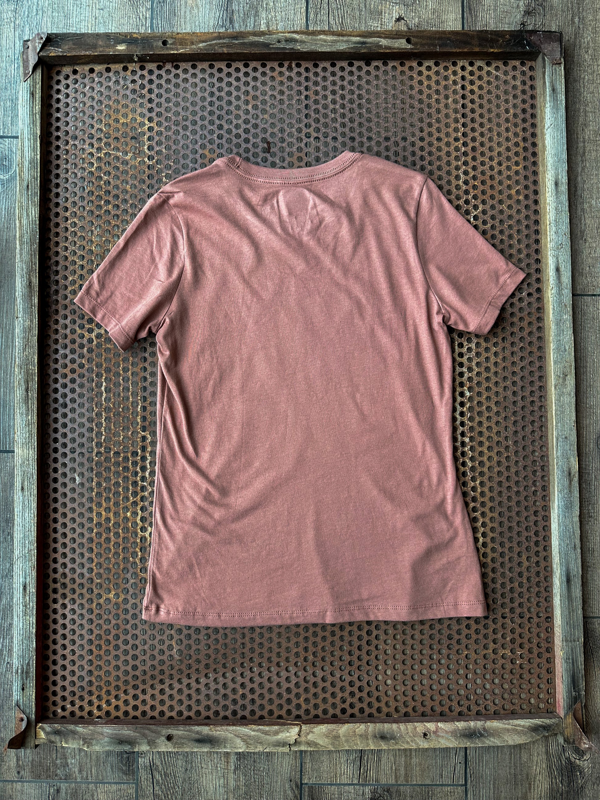 Breakaway Roper Relaxed Jersey Tee in Chestnut The Rodeo Rose