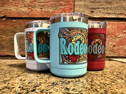 Rodeo Mom 15 oz coffee mug The Rodeo Rose