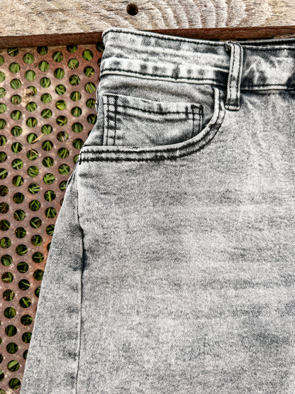Indian Graffiti Barrel Jeans