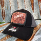 Howdy Floral Hand Tooled Patch Cap The Rodeo Rose