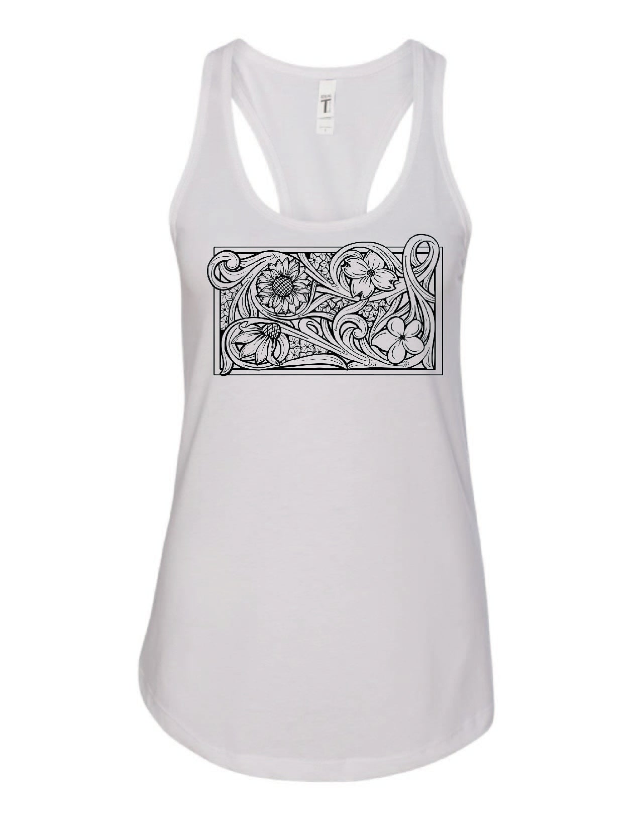 Build Your Own Tooled Floral Tank