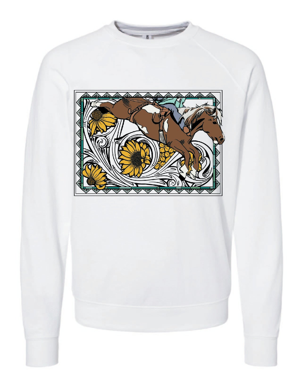 Build Your Own Bareback Horse Crewneck Sweatshirt