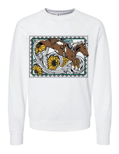 Build Your Own Bareback Horse Crewneck Sweatshirt