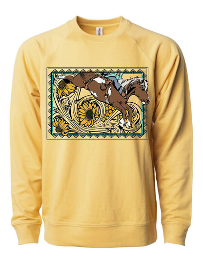 Build Your Own Bareback Horse Crewneck Sweatshirt