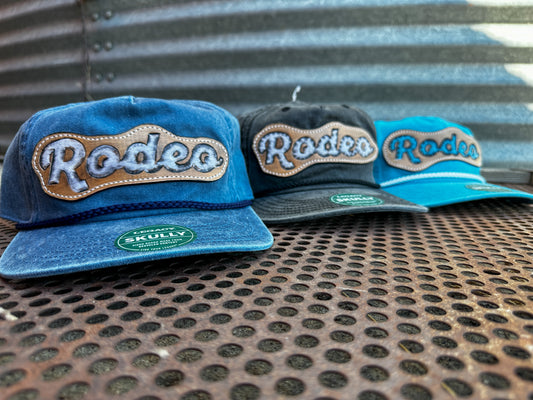 Rodeo Hand Tooled Cap