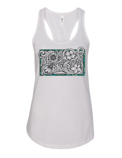 Build Your Own Tooled Floral Tank