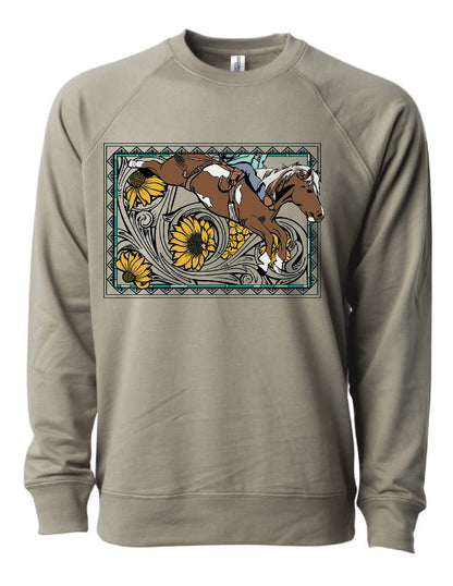 Build Your Own Bareback Horse Crewneck Sweatshirt