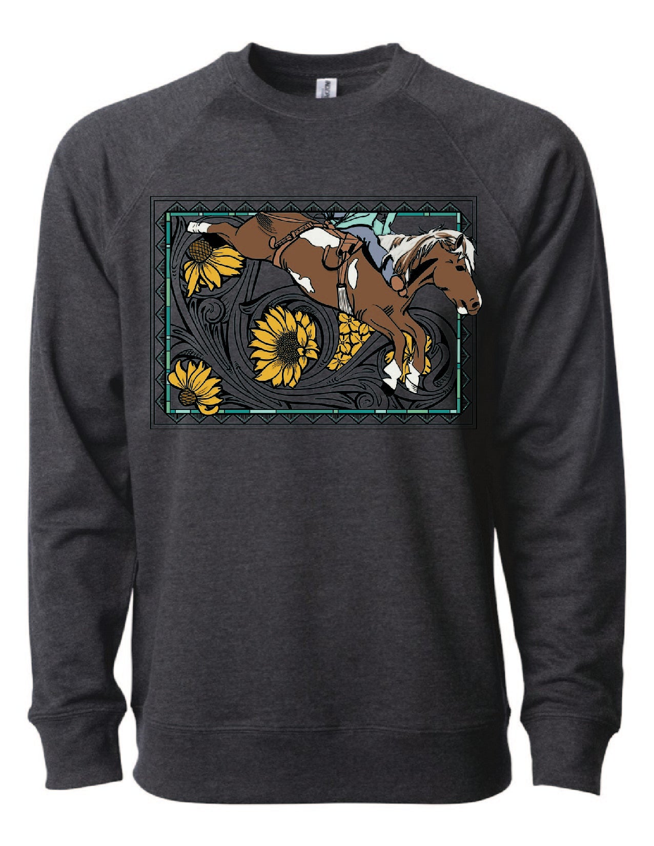 Build Your Own Bareback Horse Crewneck Sweatshirt