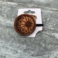 Hand Tooled Leather Hair-Tie The Rodeo Rose