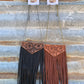 The Annie Tooled Necklace with Removable Fringe The Rodeo Rose