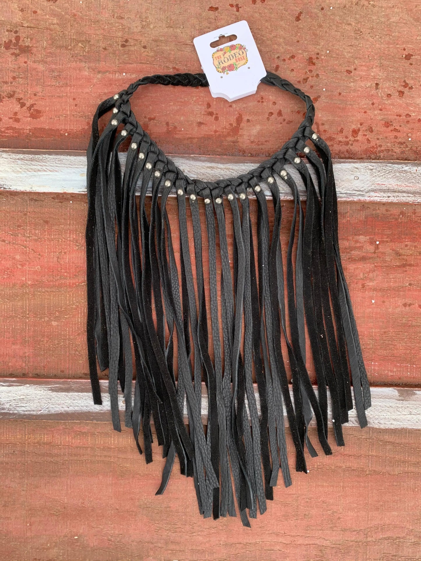The Jerry Ann Fringe Necklace The Rodeo Rose