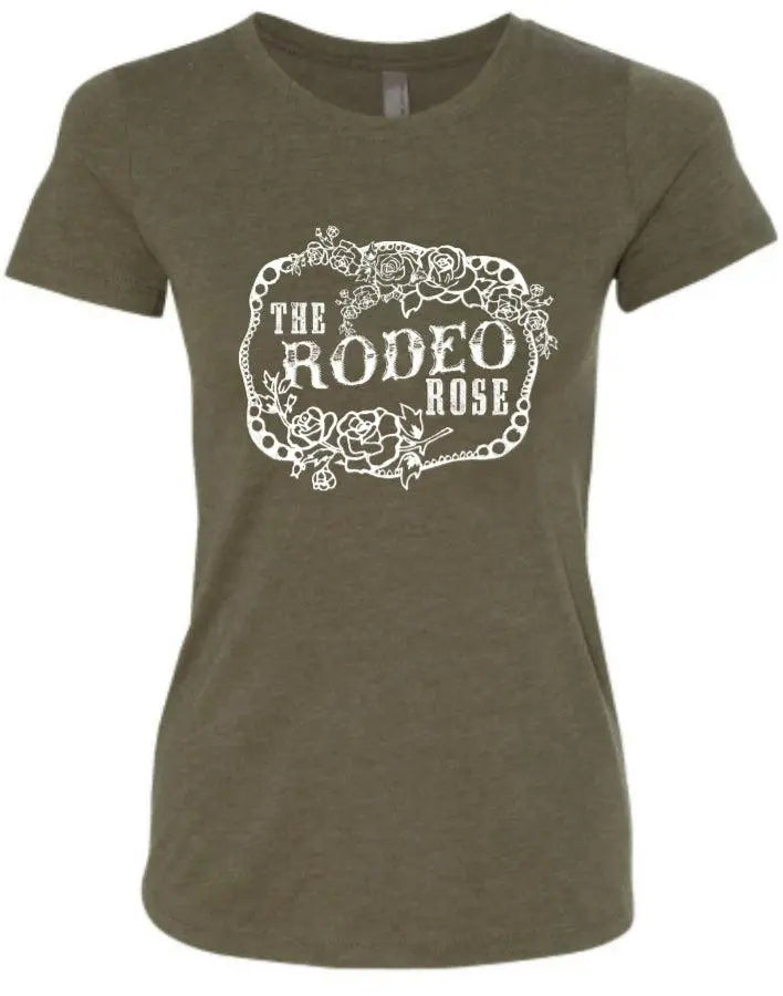 The Rodeo Rose  Logo Tee The Rodeo Rose